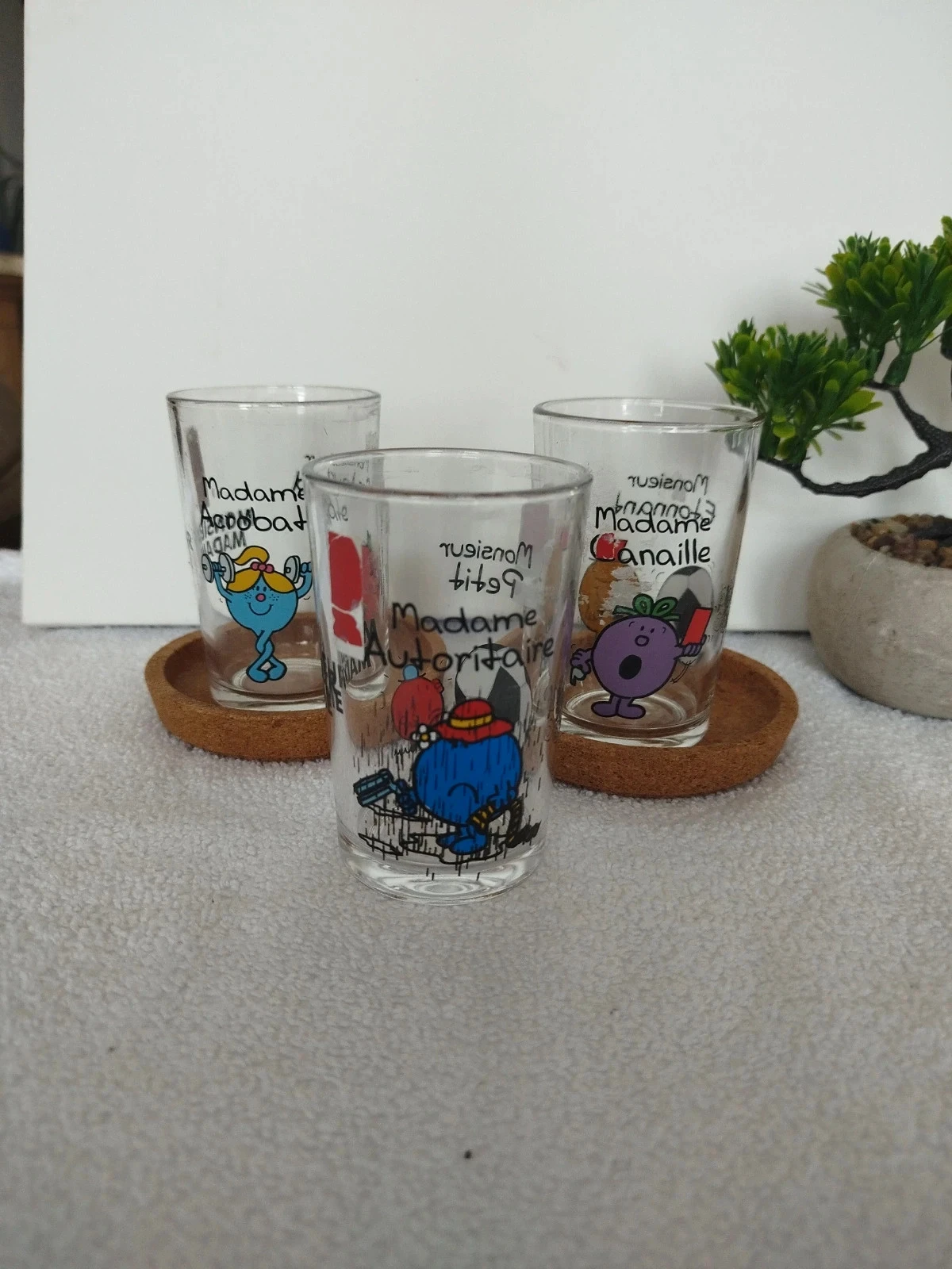 Verres Monsieur Madame
